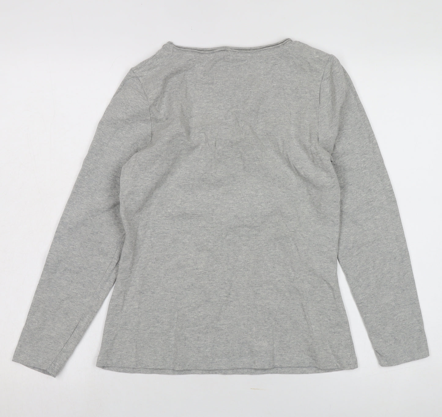 Peter Storm Womens Grey Basic Long Sleeve T-Shirt