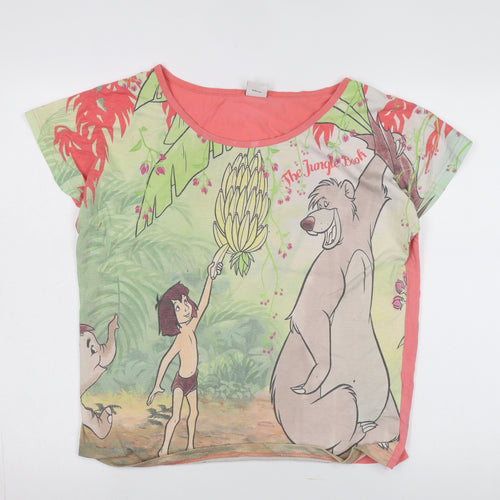 Disney Women's Multicoloured Jungle Book T-Shirt Size 8-10