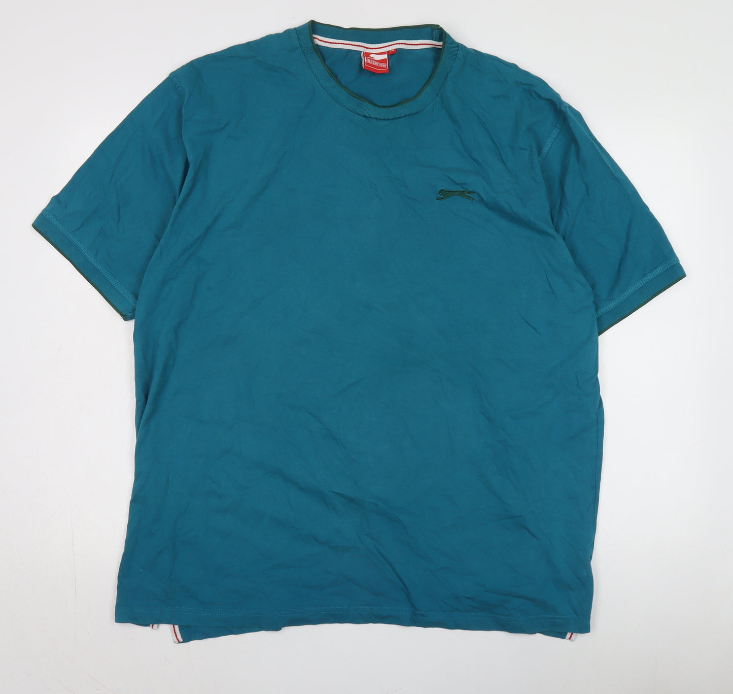 Slazenger Men's Blue 2XL Short Sleeve T-Shirt