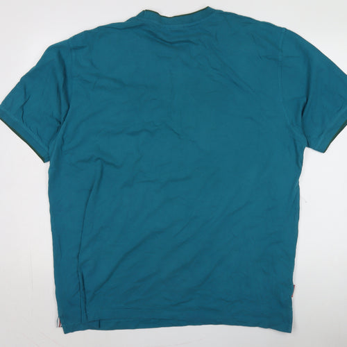 Slazenger Men's Blue 2XL Short Sleeve T-Shirt