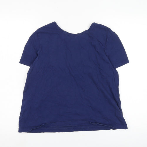 Seasalt Cornwall Women's Blue Cotton T-Shirt Size 16