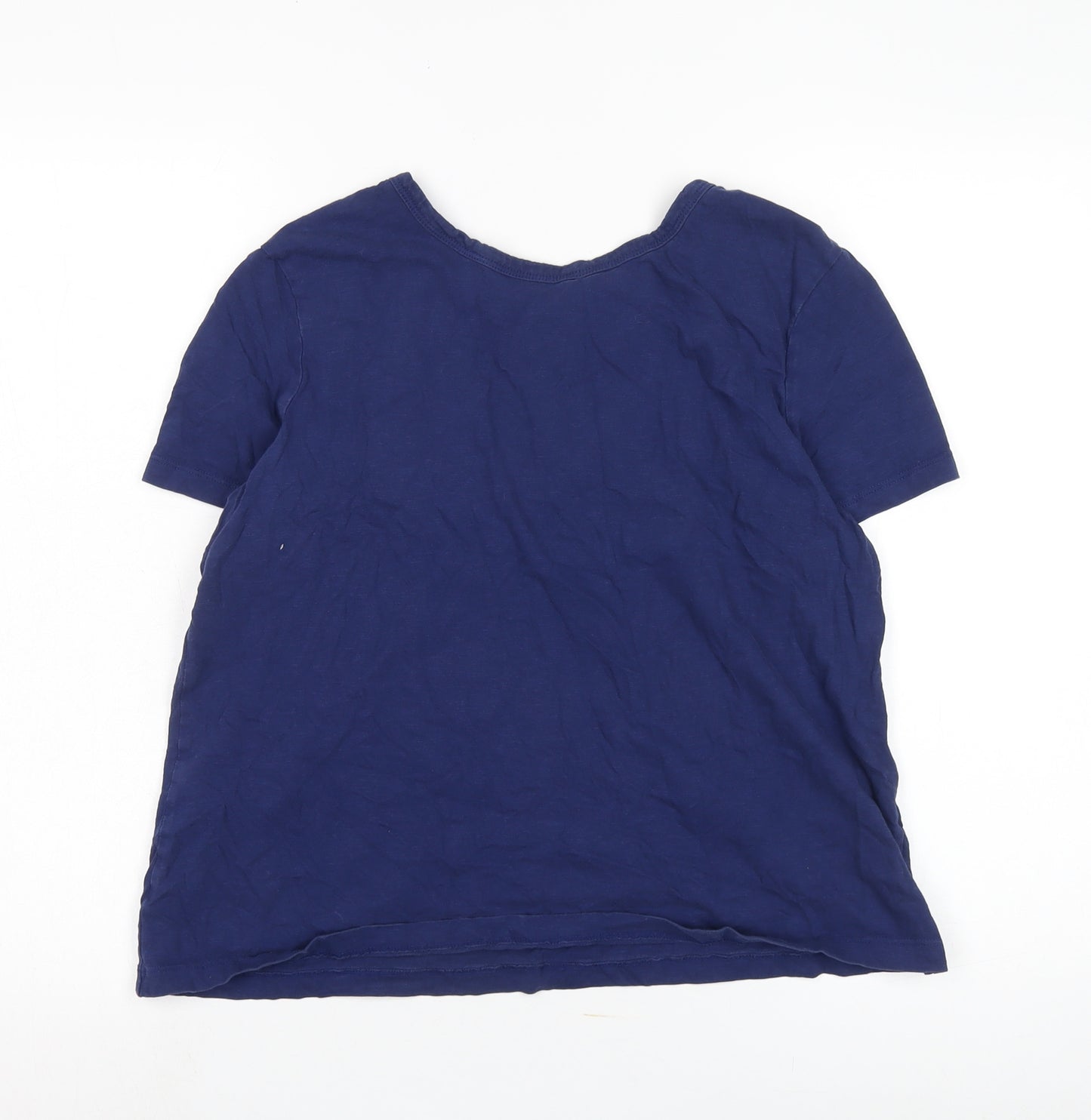 Seasalt Cornwall Women's Blue Cotton T-Shirt Size 16