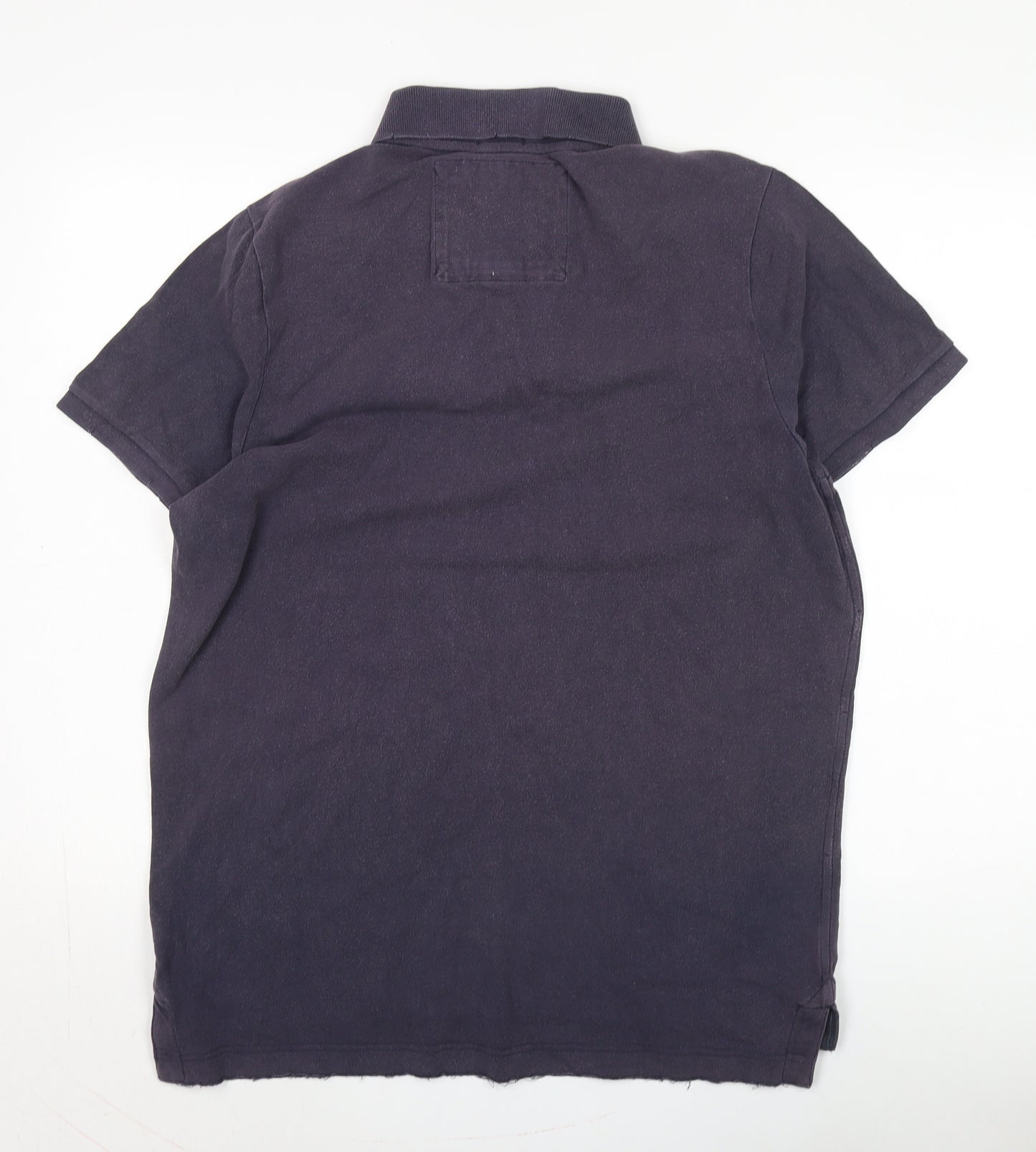 Abercrombie & Fitch Men's Purple Polo Shirt XL