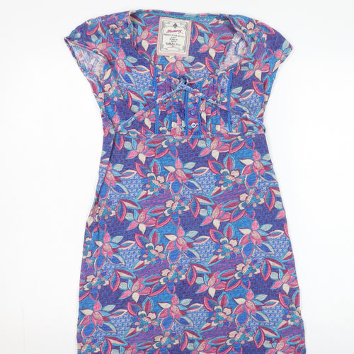 Mantaray Women's Multicoloured Floral Shift Dress