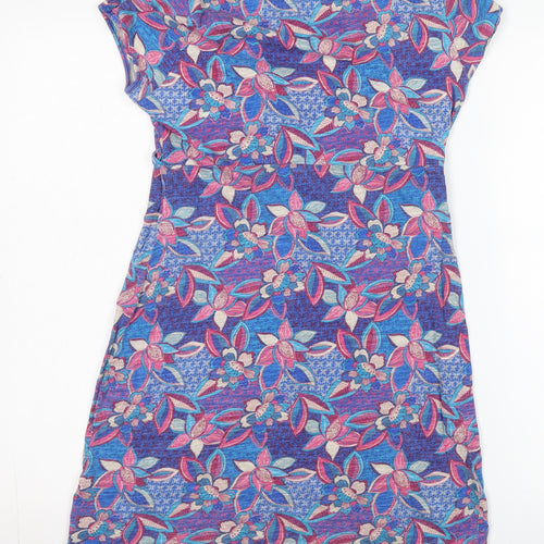 Mantaray Women's Multicoloured Floral Shift Dress