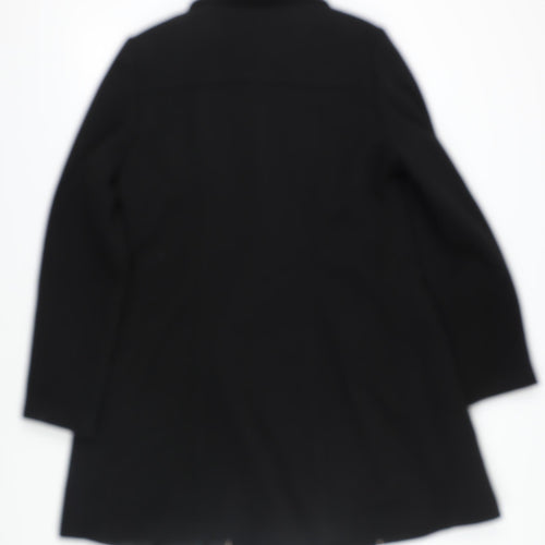 Long Tall Sally Women's Black Pea Coat Size 16