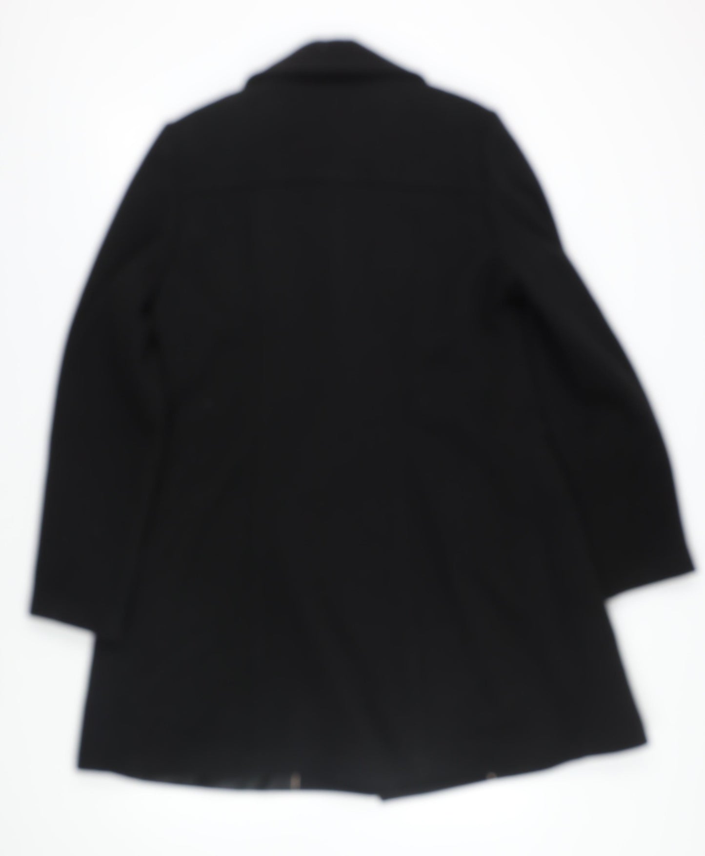 Long Tall Sally Women's Black Pea Coat Size 16