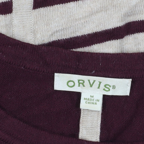 Orvis Women's Multicoloured Striped Pullover M