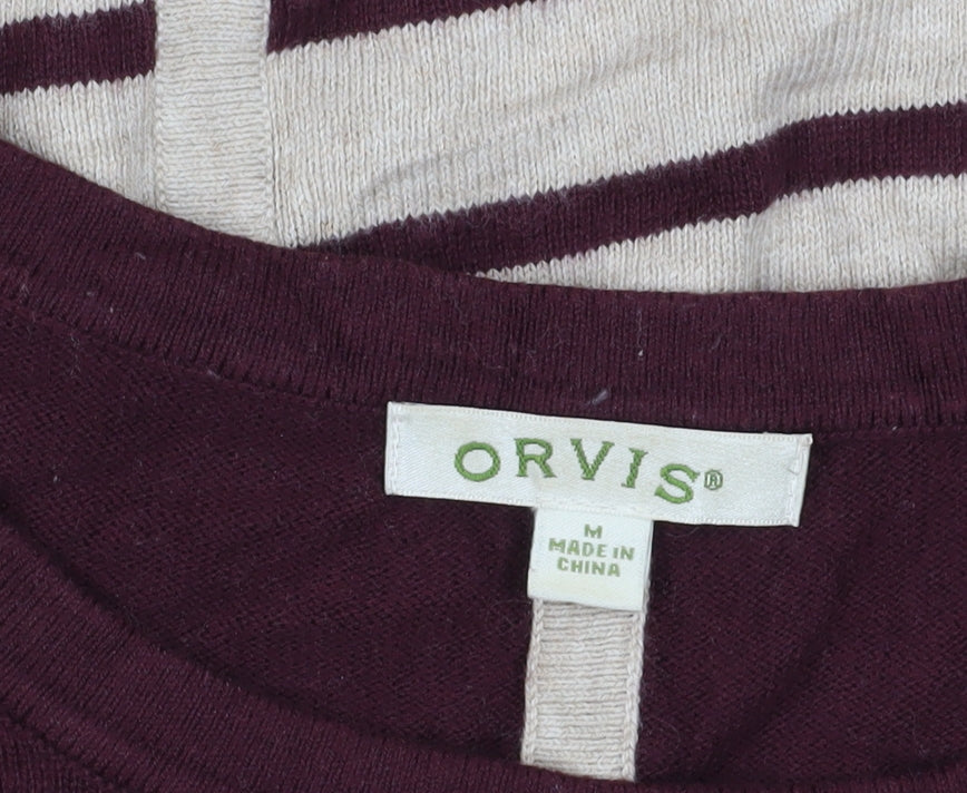 Orvis Women's Multicoloured Striped Pullover M