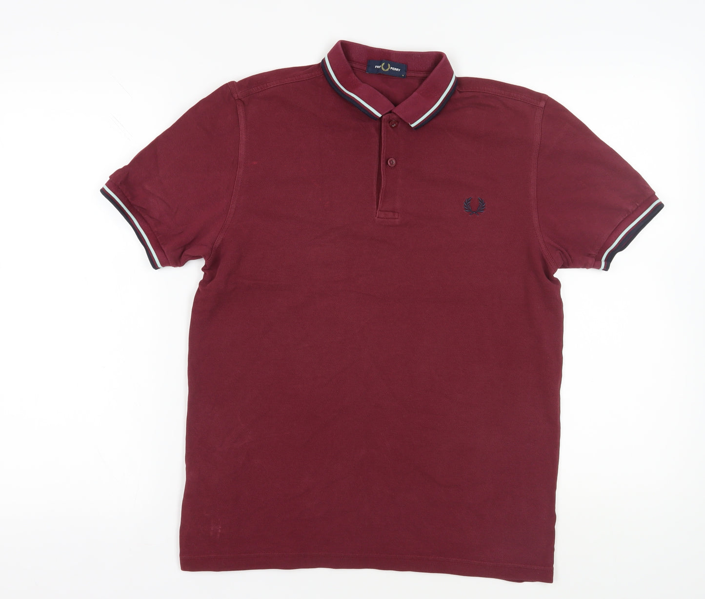 Fred Perry Men's Red Polo Shirt M, Classic Style