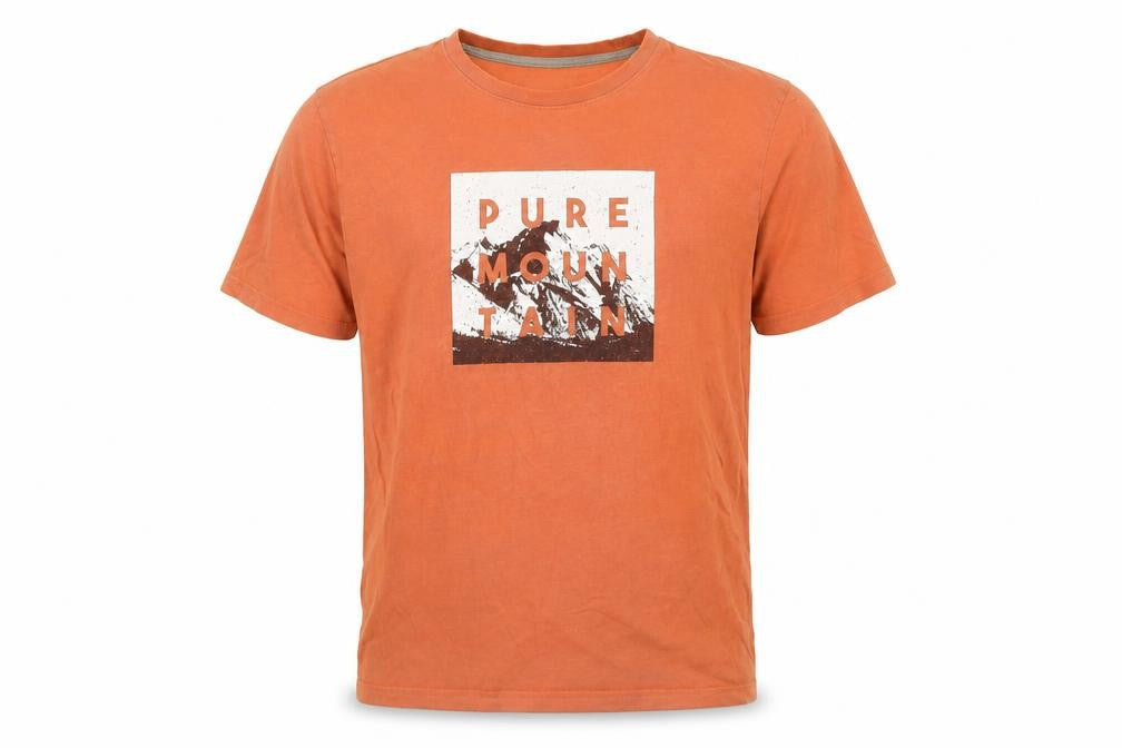 Mountain Warehouse Men's Orange Graphic T-Shirt M