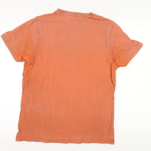 Mountain Warehouse Men's Orange Graphic T-Shirt M