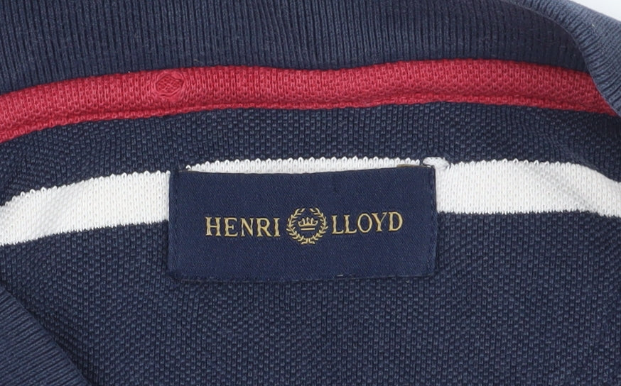 Henri Lloyd Men's Multicoloured Striped Polo S