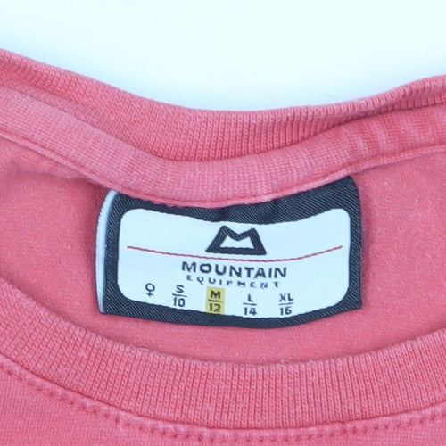 Mountain Equipment Women's Pink T-Shirt Medium