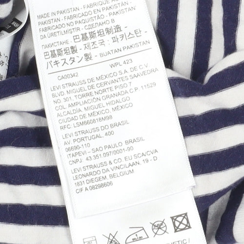 Levi's Women's Multicoloured Striped Bodysuit M