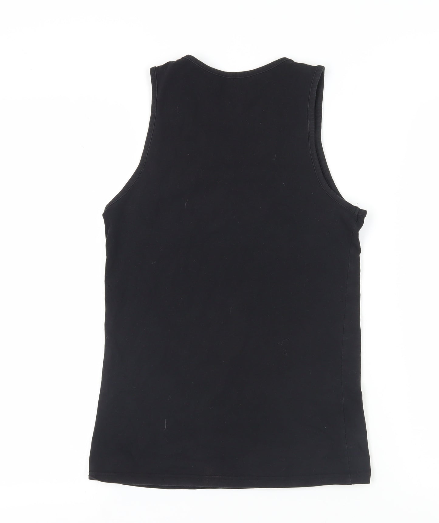 Lyle & Scott Men's Black Sleeveless Slim T-Shirt