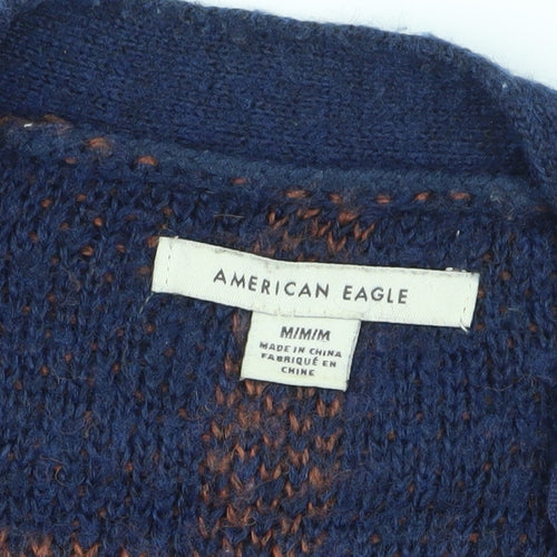 American Eagle Women's Multicolour M Plaid Cardigan