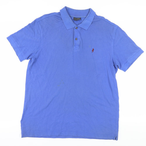 Marlboro Classics Men's Blue XL Polo Shirt