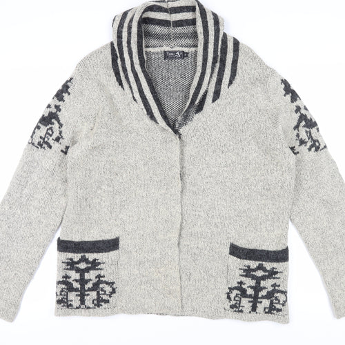 Tivoli Cardigan for Women, Grey, XL, Classic Style