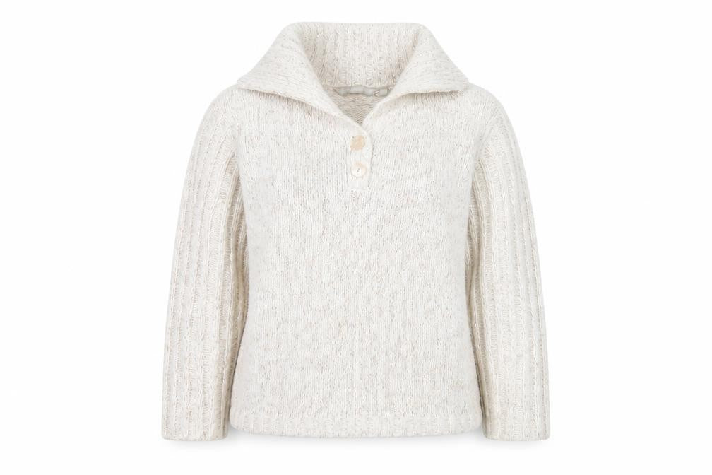 Elizabeth Scott Women's Ivory Pullover Sweater M