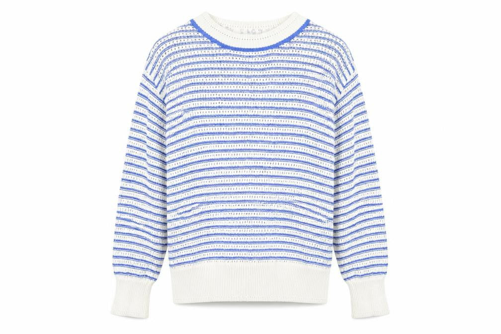 Front view of Marks & Spencer Women's Multicoloured Striped Jumper S