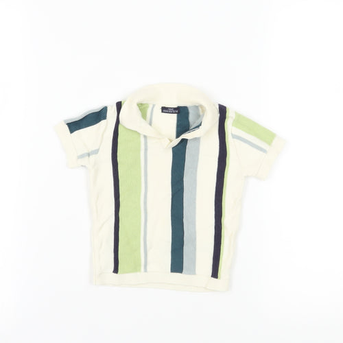 Next Unisex Baby Multicoloured Striped Jumper 9-12 Months