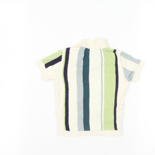 Next Unisex Baby Multicoloured Striped Jumper 9-12 Months
