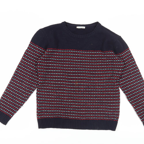 Marks and Spencer Girls Multicoloured Pullover Jumper 14 Years