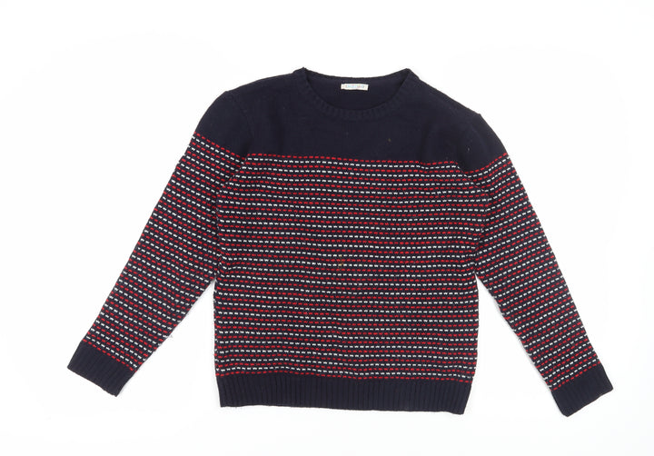 Marks and Spencer Girls Multicoloured Pullover Jumper 14 Years
