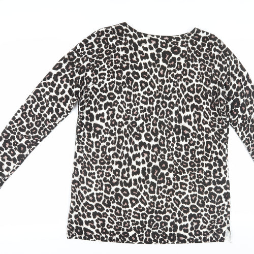 Debenhams Women's Animal Print Pullover Jumper, Size 12