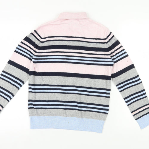 CC Women's Multicoloured Striped Pullover Jumper S