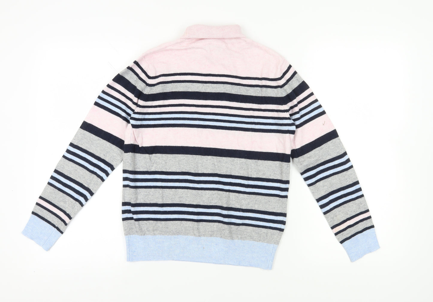 CC Women's Multicoloured Striped Pullover Jumper S