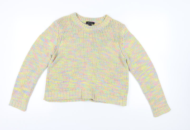 New Look Women's Multicoloured Pullover Jumper - Size M