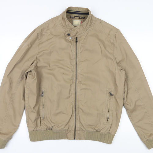 John Lewis Men’s Beige Bomber Jacket XL