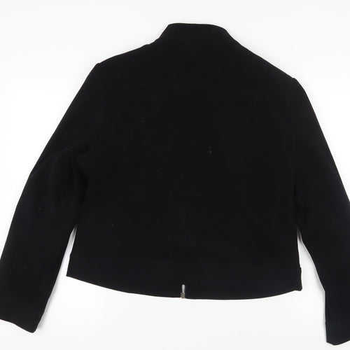 Dorothy Perkins Women's Black Zip Jacket Size 20