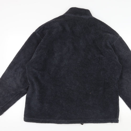Marks and Spencer Men's Blue Fleece Jacket XL
