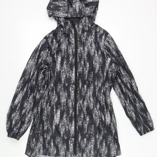 Marks and Spencer Women's Black Rain Coat Jacket S