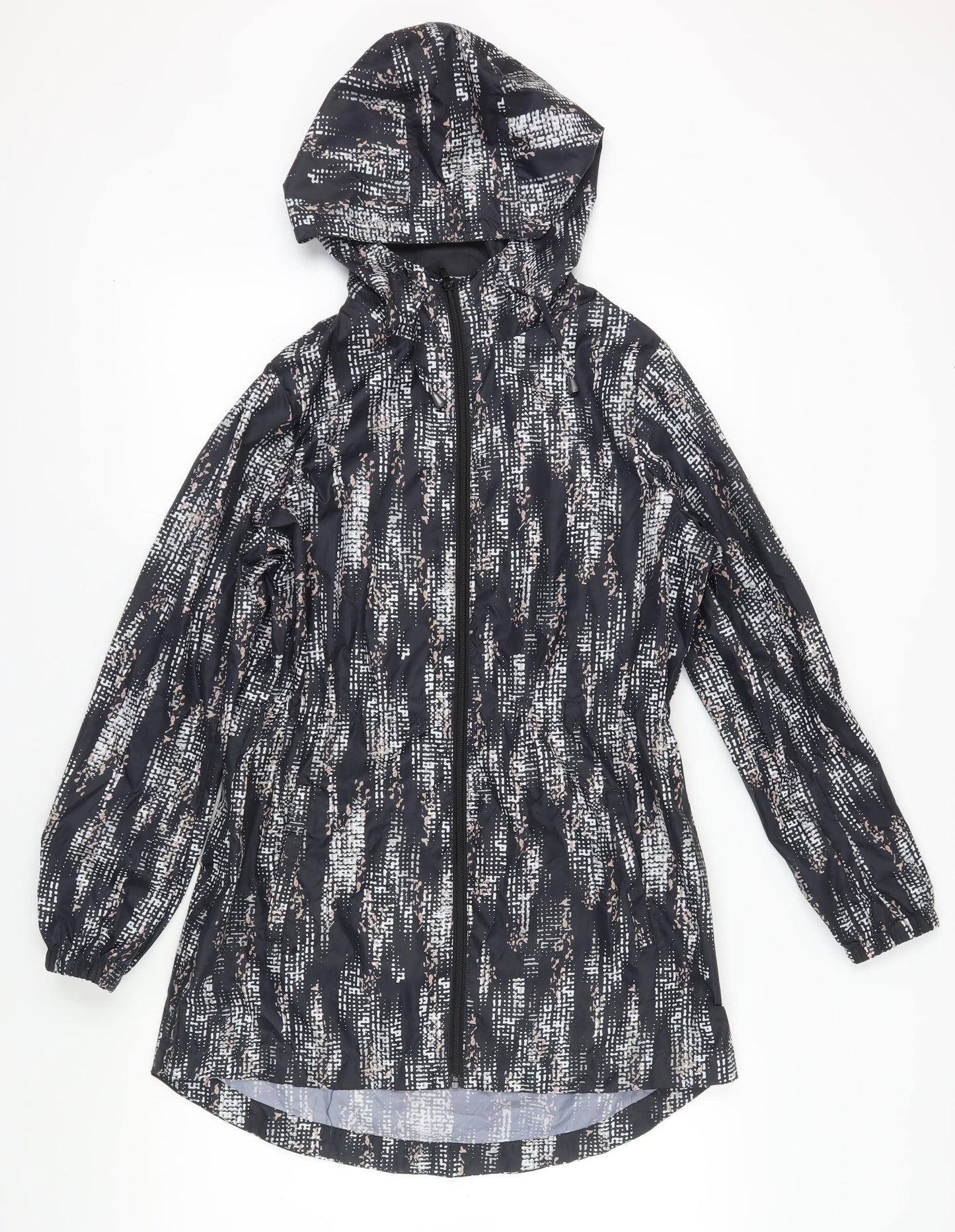 Marks and Spencer Women's Black Rain Coat Jacket S