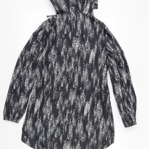 Marks and Spencer Women's Black Rain Coat Jacket S