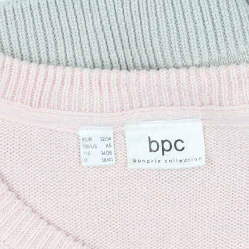 Bonprix Women's Pink XS Pullover Jumper