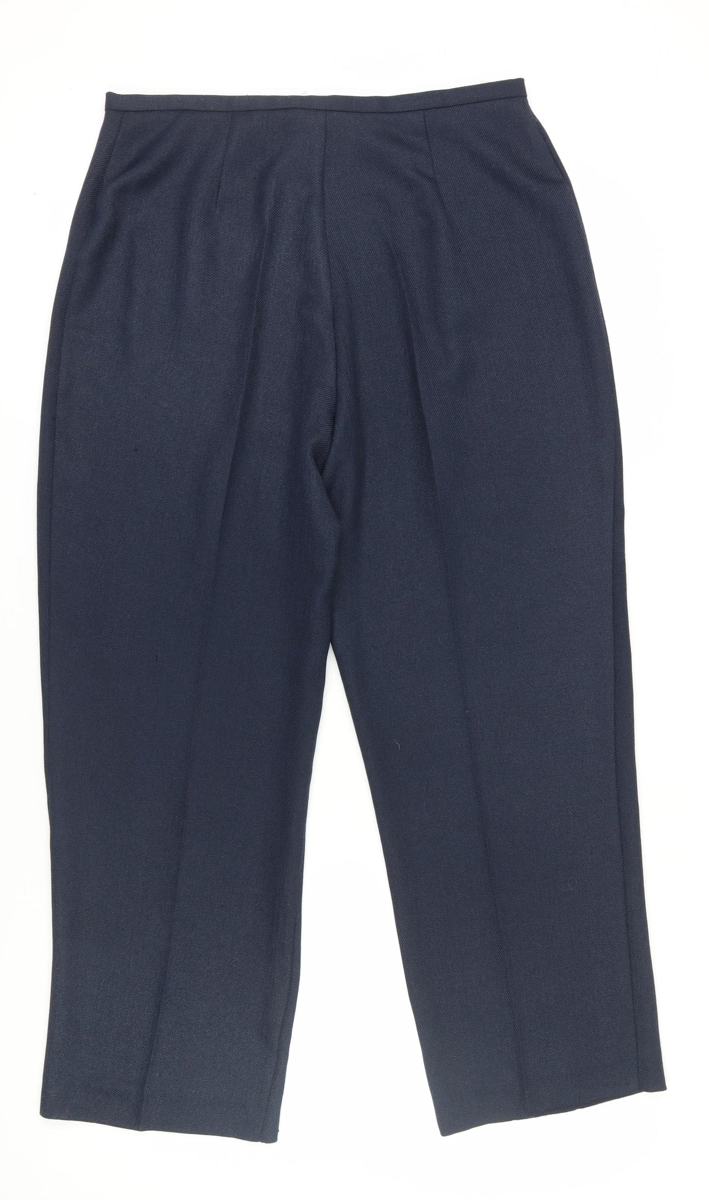 Klass Collection Women's Blue Dress Trousers, Size 16