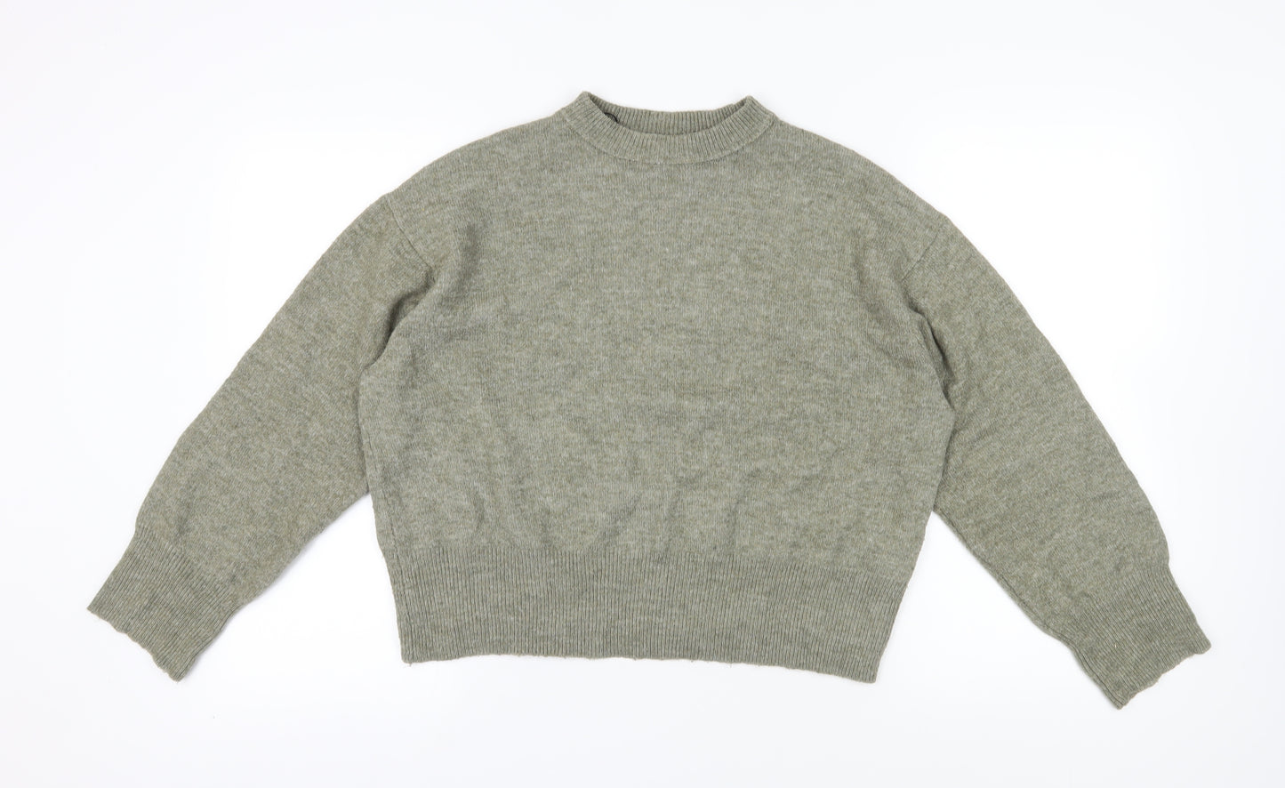 H&M Women's Grey Pullover Jumper S, Crew Neck