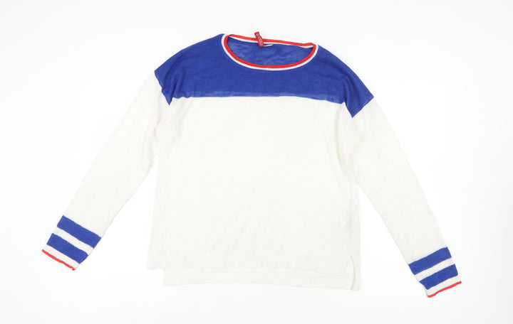 H&M Women's Multicoloured Pullover Jumper M