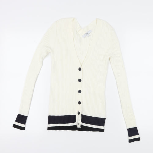 Next Women's Ivory Cardigan, Size 8, Long Sleeve