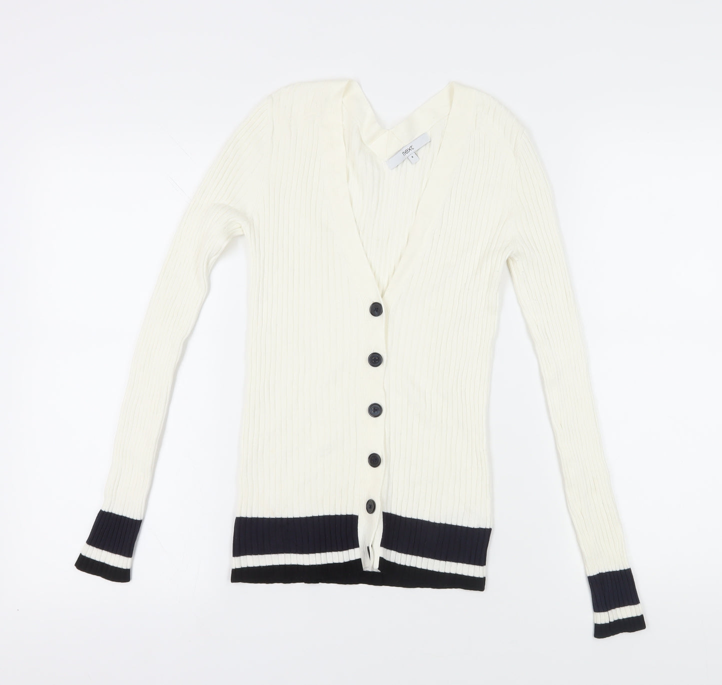 Next Women's Ivory Cardigan, Size 8, Long Sleeve