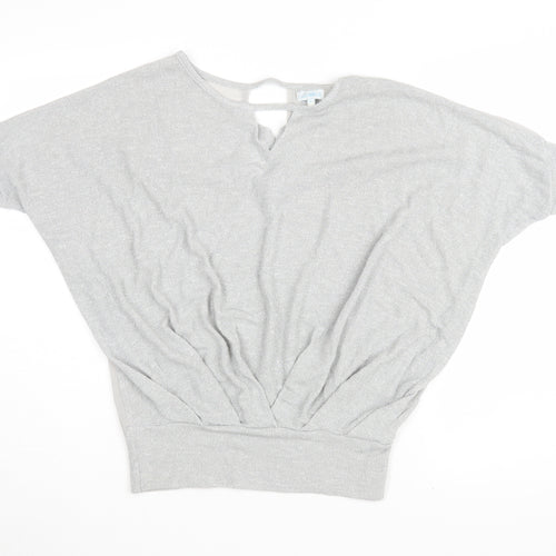 Blue Vanilla Women's Grey Basic T-Shirt Size S