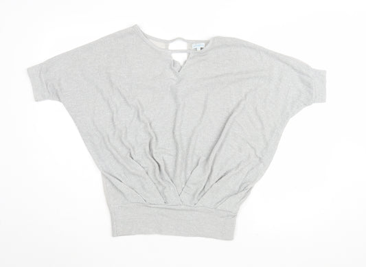 Blue Vanilla Women's Grey Basic T-Shirt Size S