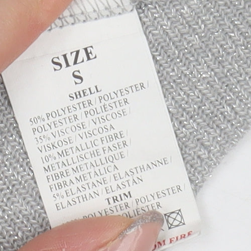 Blue Vanilla Women's Grey Basic T-Shirt Size S