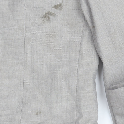 Marks and Spencer Men's Beige Blazer - Size 38R