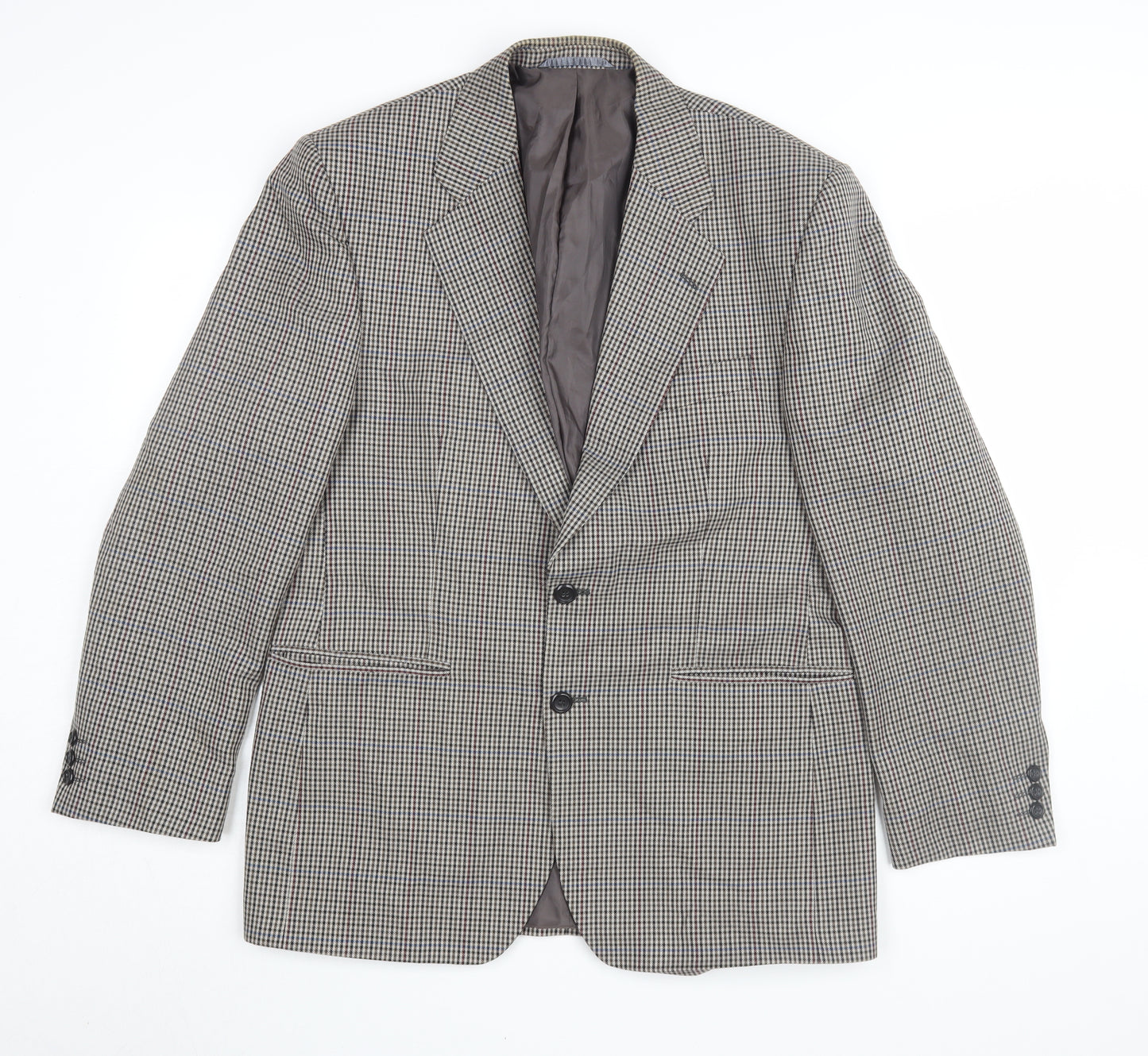 Scott International Men's Check Blazer, Multicoloured, 40R